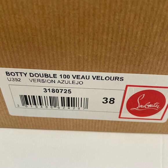 Christian Louboutin AUTHENTIC booties red bottom - Picture 5 of 6